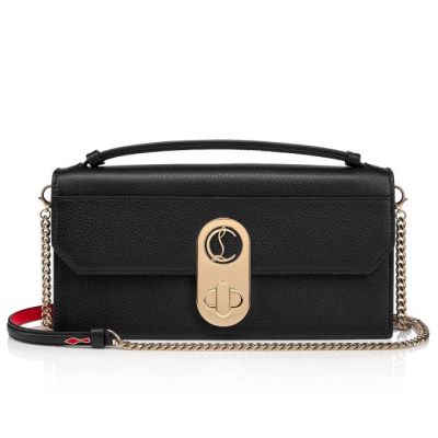 Bolsas Elisa Baguette Christian Louboutin Mujer - Negros/Dorados - 1210941CN1H